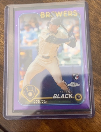 2024 Topps Chrome Update Series #USC174 Tyler Black — front