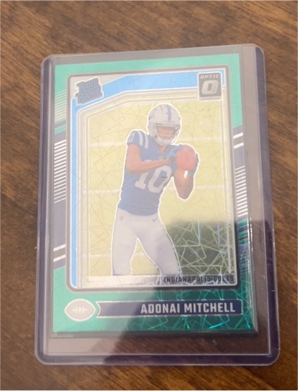 2024 Panini Donruss Optic #203 Adonai Mitchell — front