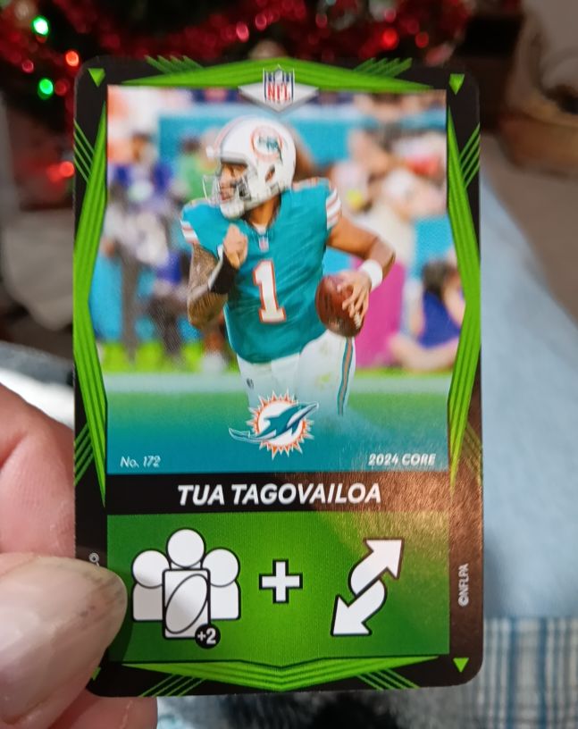 2024 UNO Elite Core Edition #172 Tua Tagovailoa — front