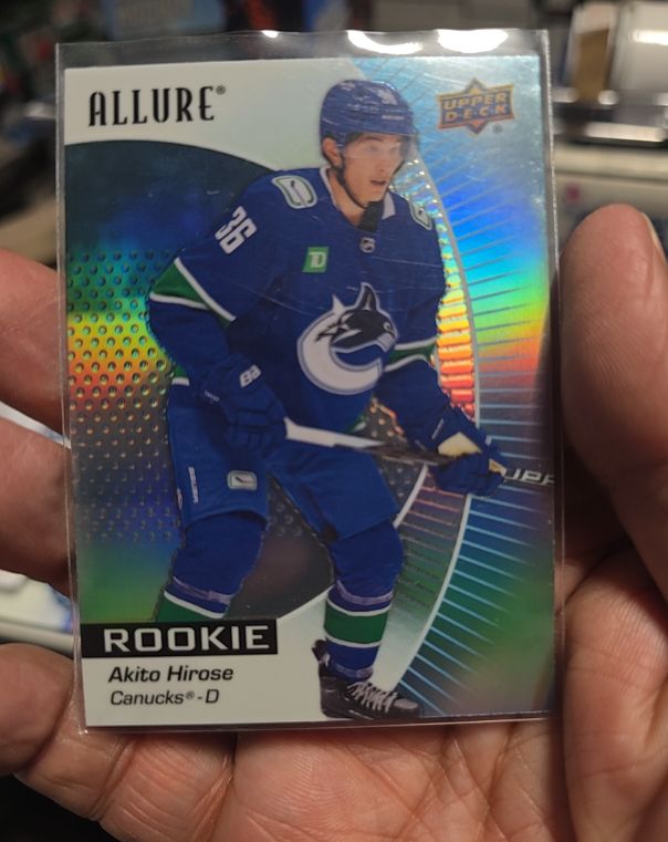 2023-24 Upper Deck Allure #146 Akito Hirose — front