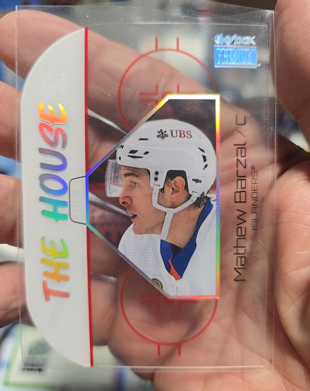 2022-23 Skybox Metal Universe The House #TH-8 Mathew Barzal — front