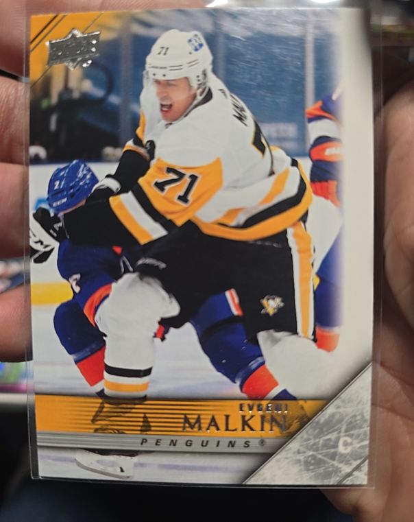 2020-21 Upper Deck Extended Series 2005-06 Tribute #T-54 Evgeni Malkin — front