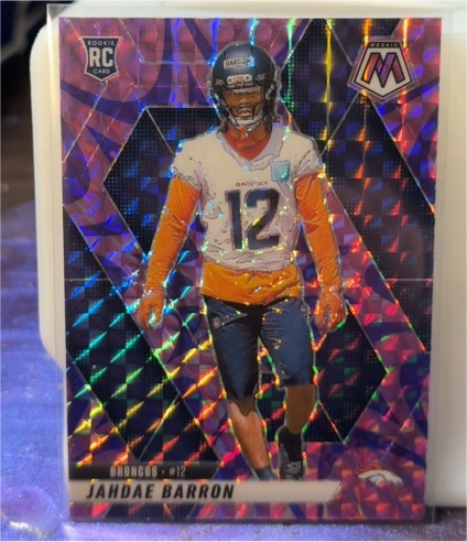 2025 Panini Mosaic #361 Jahdae Barron — front