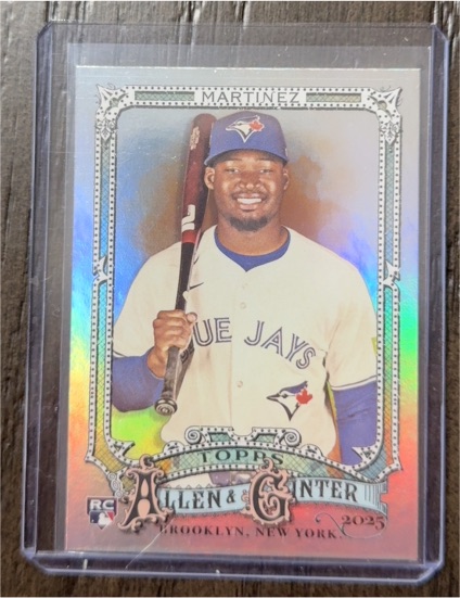 2025 Topps Allen & Ginter #82 Orelvis Martinez — front