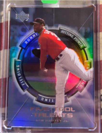 2000 Upper Deck Five-Tool Talents #FT5 Ken Griffey Jr. — front