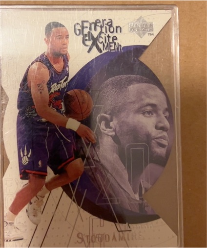 1996-97 Upper Deck Generation Excitement #G19 Damon Stoudamire — front