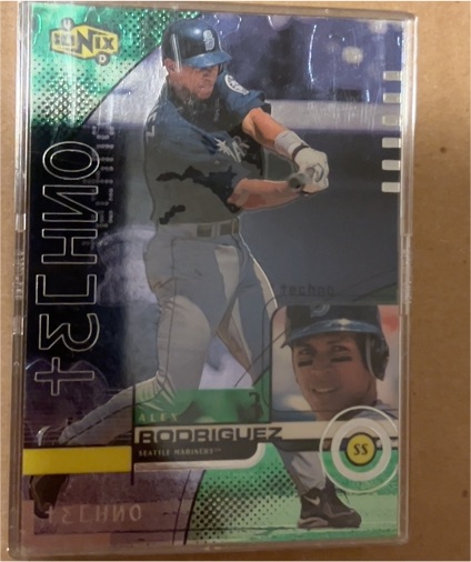 1999 Upper Deck Ionix Techno #R87 Alex Rodriguez — front