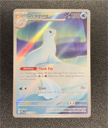 2021 Pokémon Phantasmal Flames #097 Dewgong Illustration Rare — front
