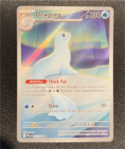 2023 Pokémon Phantasmal Flames #097 Dewgong — front