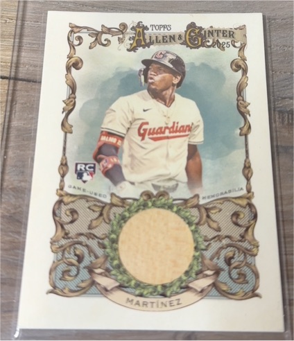 2025 Topps Allen & Ginter #AGR-AMA Angel Martinez — front