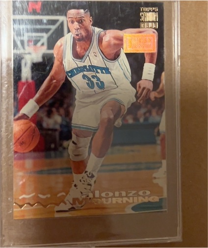 1993-94 Topps Stadium Club #292 Alonzo Mourning — front
