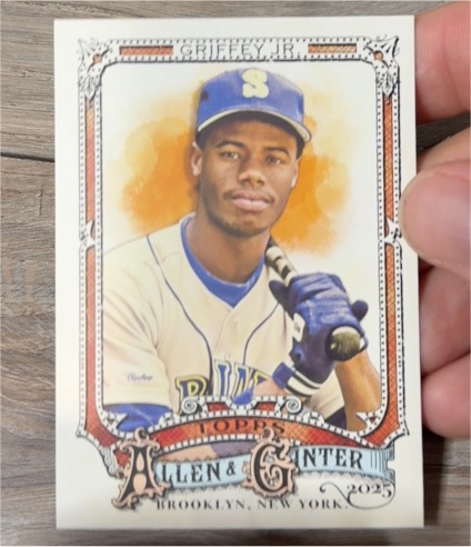 2025 Topps Allen & Ginter #9 Ken Griffey Jr. — front