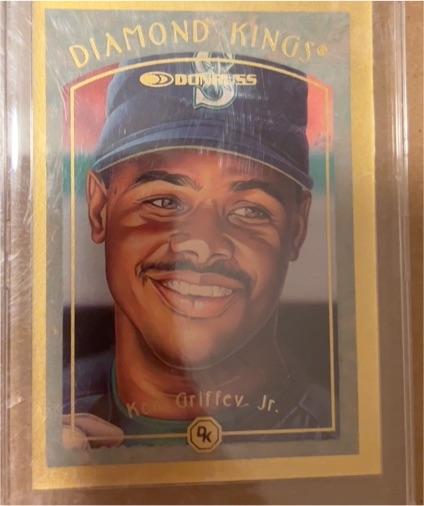 1996 Donruss Diamond Kings #1 Ken Griffey Jr. — front