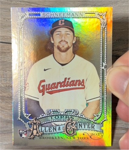 2025 Topps Allen & Ginter #233 Daniel Schneemann — front