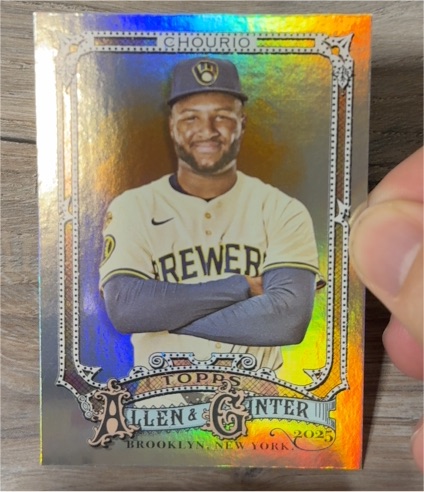2025 Topps Allen & Ginter #76 Jackson Chourio — front