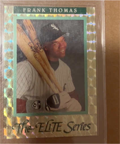 1991 Leaf The Elite Series #18 Frank Thomas — front