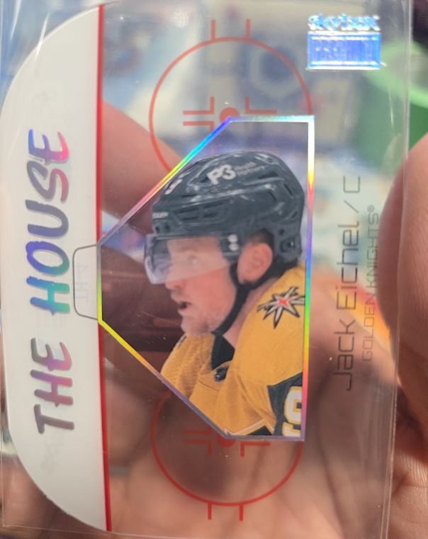 2022-23 Skybox Metal Universe The House #TH-4 Jack Eichel — front