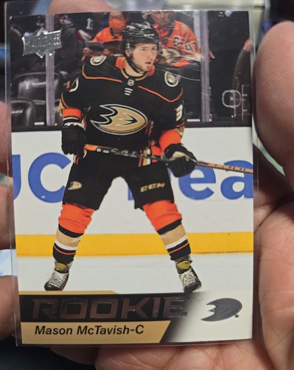 2021-22 Upper Deck NHL Star Rookies #23 Mason McTavish — front