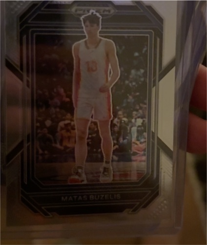 2023 Panini Prizm Draft Picks #13 Matas Buzelis — front