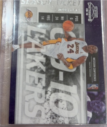2009-10 Panini Playoff Contenders #86 Kobe Bryant — front