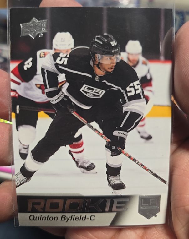 2021-22 Upper Deck Star Rookies #8 Quinton Byfield — front