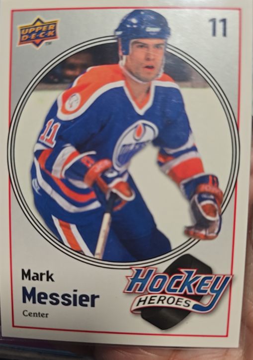 2009-10 Upper Deck Hockey Heroes #HH20 Mark Messier — front