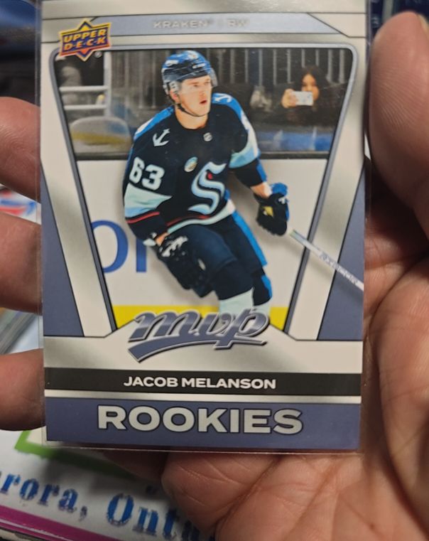 2025-26 Upper Deck MVP #241 Jacob Melanson — front