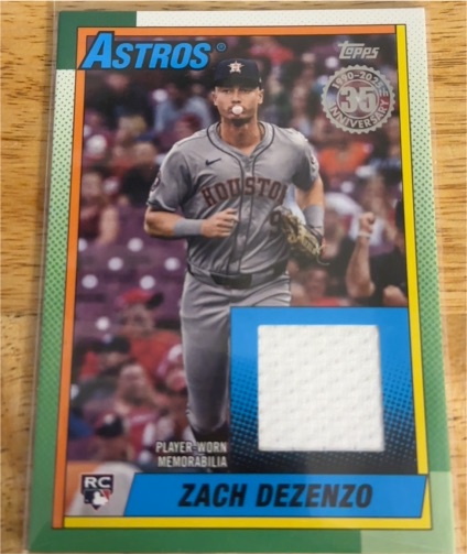 2025 Topps Series 2 1990 #90R2-ZD Zach Dezenzo — front