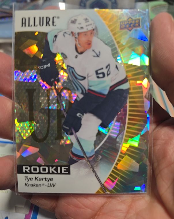 2023-24 Upper Deck Allure #132 Tye Kartye Rookie — front