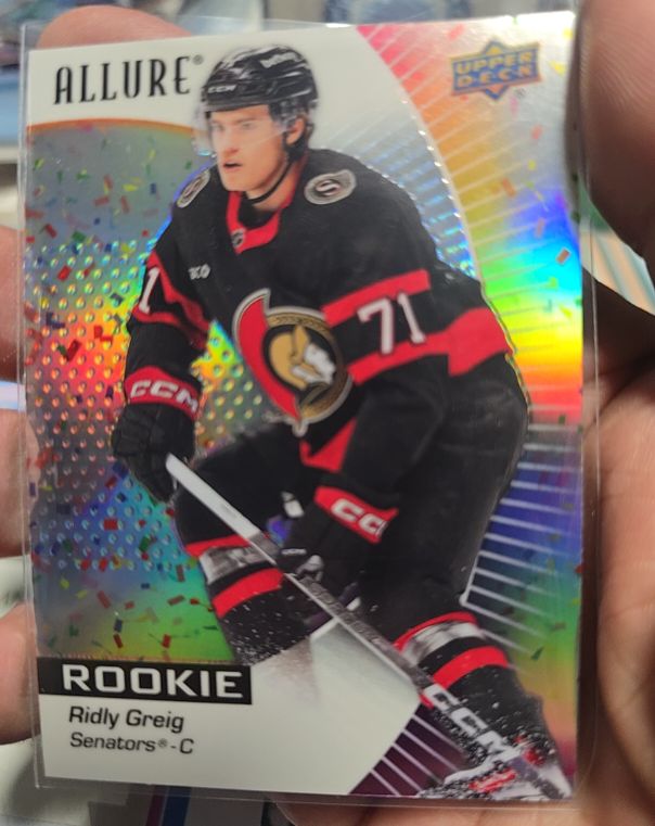 2023-24 Upper Deck Allure #141 Ridly Greig — front