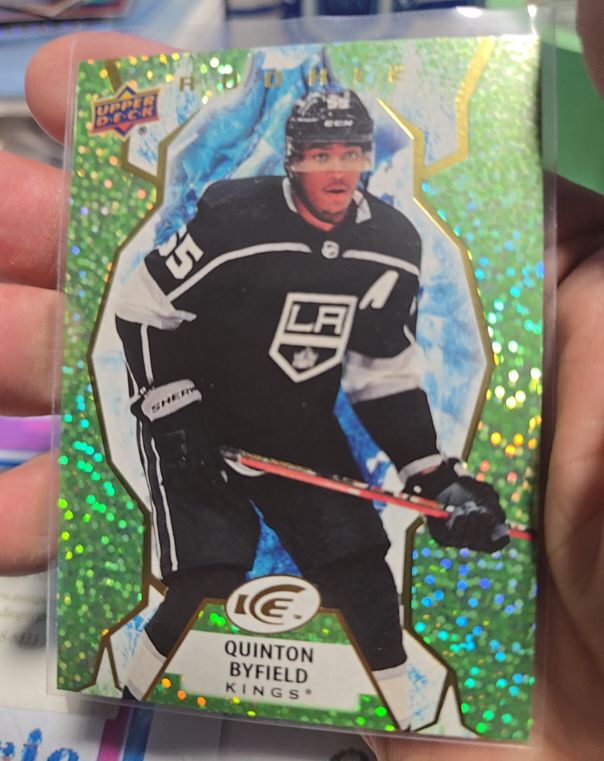 2021-22 Upper Deck Ice #108 Quinton Byfield — front