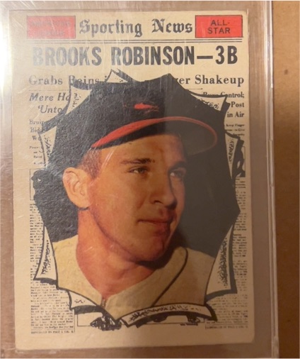 1961 Topps #572 Brooks Robinson All-Star — front
