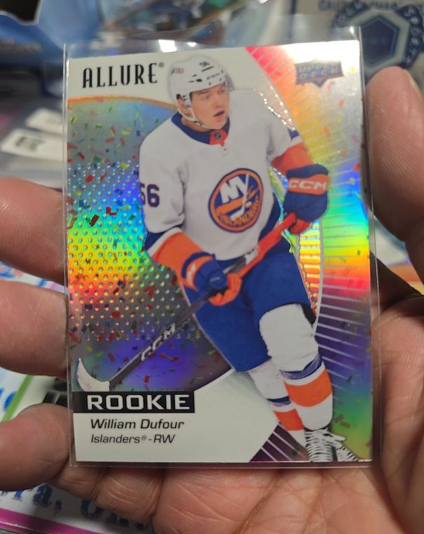 2023-24 Upper Deck Allure #137 William Dufour Rookie — front