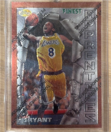 1996-97 Topps Finest #74 Kobe Bryant — front