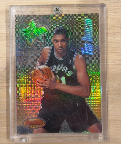 1997-98 Bowman's Best #BP8 Tim Duncan Rookie Picks — front