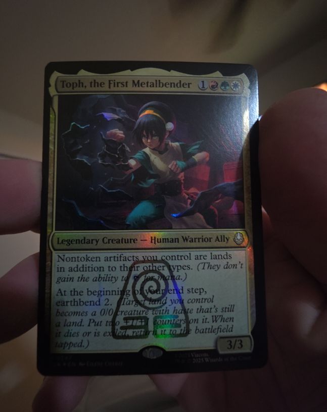 Toph, the First Metalbender #0247 — front