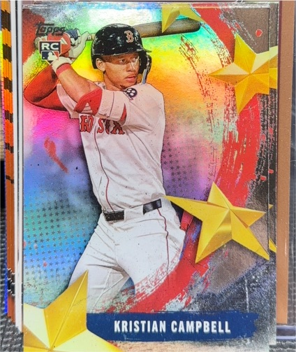 2025 Topps Update Stars of MLB #SMLB-62 Kristian Campbell — front