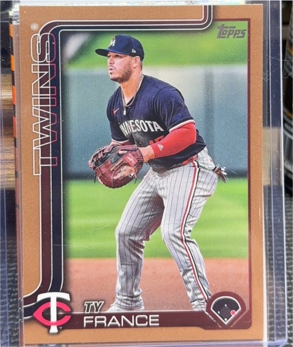 2025 Topps Update #US268 Ty France — front