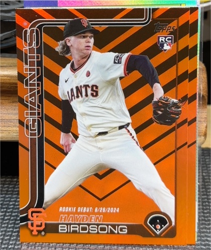 2025 Topps Update #US34 Hayden Birdsong — front