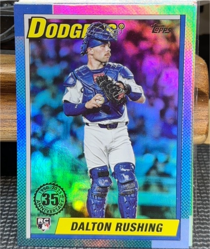 2025 Topps Update #U90-5 Dalton Rushing — front