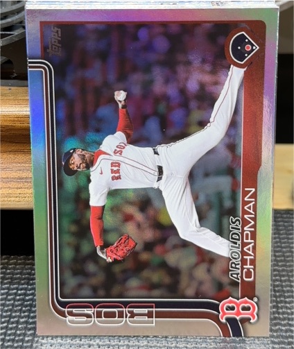 2025 Topps Update #US116 Aroldis Chapman — front