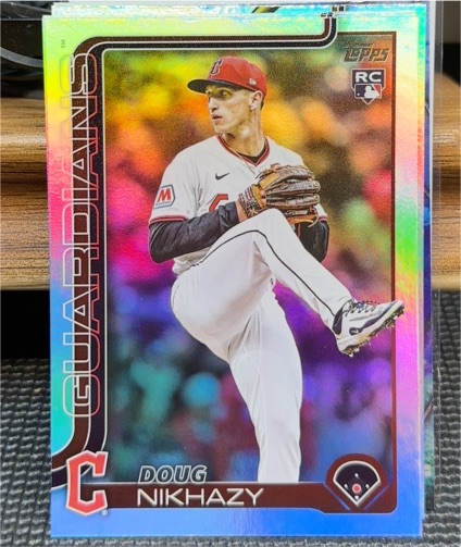 2025 Topps Update #US44 Doug Nikhazy — front