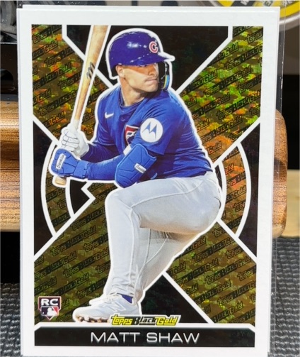 2025 Topps Update #BG-7 Matt Shaw — front