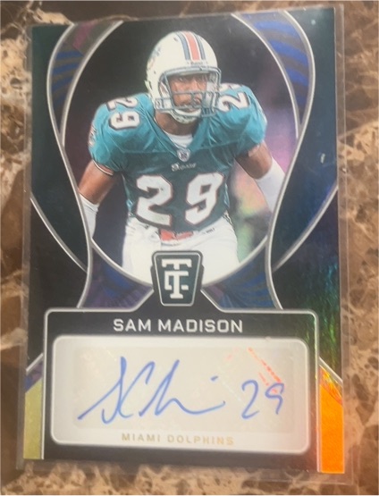 2024 Panini Totally Certified Signatures #SIG-SMN Sam Madison — front