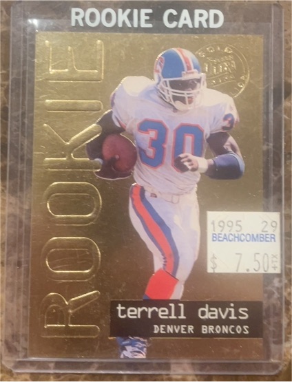 1995 Fleer Ultra #430 Terrell Davis — front