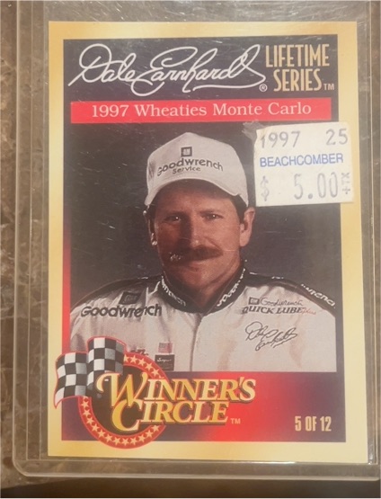 1997 Winner's Circle Dale Earnhardt Lifetime Series #5 of 12 — front