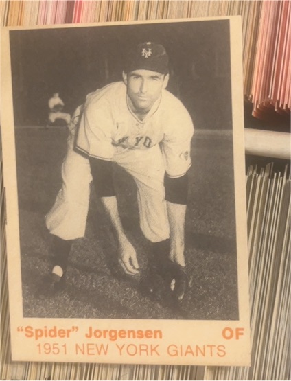 1975 TCMA #1951 Spider Jorgensen — front