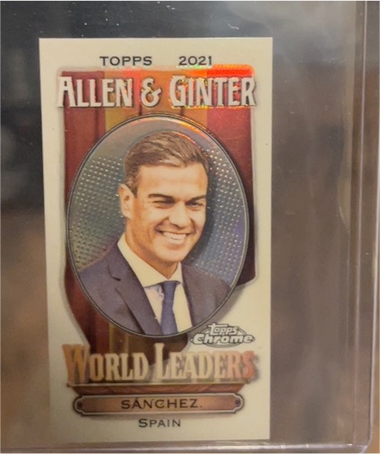 2021 Topps Allen & Ginter Chrome Mini World Leaders #MWL-? Sanchez — front