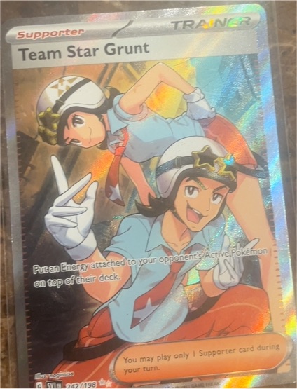 2023 Pokémon SV01: Scarlet & Violet Base Set #242 Team Star Grunt — front