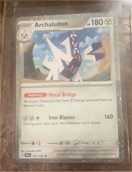 2024 Pokémon TCG #107 Archaludon — front